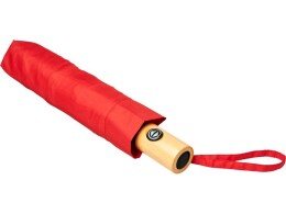 Avenue Автоматический складной зонт Bo из переработанного ПЭТ-пластика, красный