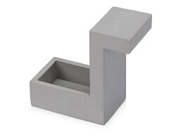 Kikkerland Настольная лампа из бетона "Blok Lamp"