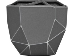 Xoopar Портативная колонка «Geo», мокрый асфальт + белая подсветка