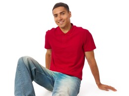 US Basic Рубашка поло "First N" мужская, красный