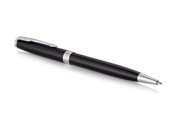 Parker Ручка шариковая «Parker Sonnet Core Black Lacquer CT», черный/серебристый
