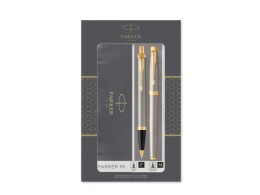 Parker Набор Parker IM Core Brushed Metal GT: ручка шариковая, ручка роллер
