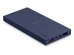 Rombica Внешний аккумулятор Rombica NEO ARIA WIRELESS SIENNA, коричневый