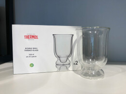 Thermos Набор стаканов из двойного стекла THERMOS, 300мл