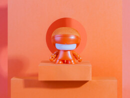 Xoopar Портативная колонка Bluetooth XOOPAR mini Xboy Metallic, оранжевый