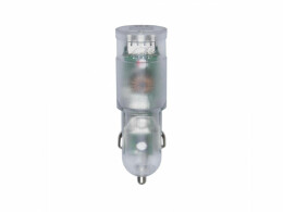 RIVACASE Автомобильное зарядное устройство VA4223, прозрачный