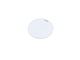 - USB 2.0- флешка на 8 Гб в виде пластиковой карточки круглой формы
