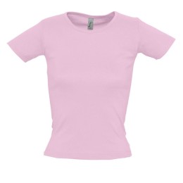 Textile Футболка "Lady O", розовая_S, 100% х/б, 220 г/м2