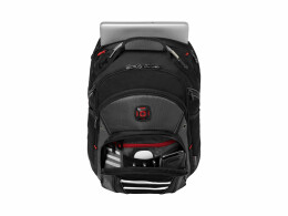 Wenger Рюкзак Synergy WENGER 16'', черный/серый, полиэстер/ПВХ, 36 x 26 x 46 см, 26 л