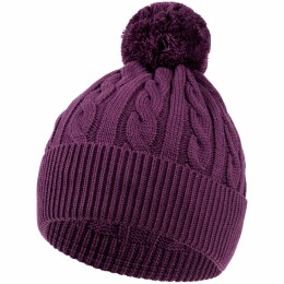 teplo Шапка Heat Trick, баклажановая