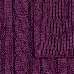 teplo Шарф Heat Trick, баклажановый