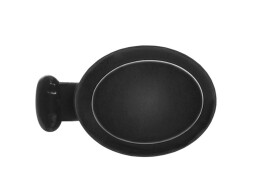 UMA Металлическая шариковая ручка soft touch "Ellipse gum", черный