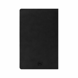 Happy gifts Бизнес-блокнот ALFI, A5, черный, мягкая обложка, в линейку