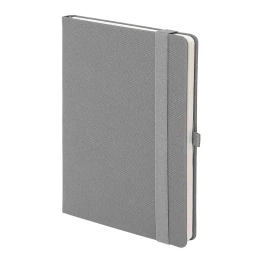 Happy gifts Бизнес-блокнот OXI, A5, серый, твердая обложка, RPET, в линейку