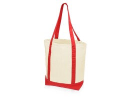 - Сумка для шопинга Cotton, натуральный/красный