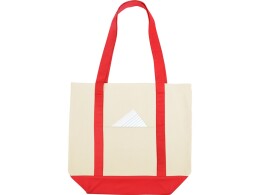 - Сумка для шопинга Cotton, натуральный/красный