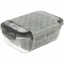 Hard Work Ланчбокс Hard Work, серый