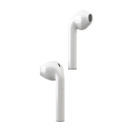 Rusgifts Наушники беспроводные с зарядным боксом TWS AIR V2, цвет белый 