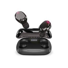 Rusgifts Наушники беспроводные с зарядным боксом HIPER TWS BURST, цвет черный 
