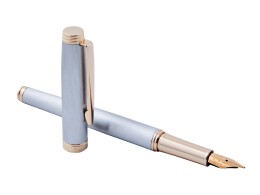 Pierre Cardin Ручка перьевая Pierre Cardin SHINE. Цвет - серебристый. Упаковка B-1