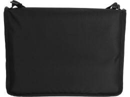 - Плед в полоску в сумке Junket, зеленый