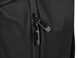 - Рюкзак Glam для ноутбука 15'' из мягкой экокожи, черный