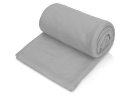 - Плед флисовый Polar, серый