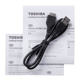 Разное Внешний диск Toshiba Canvio, USB 3.0, 1Тб, черный