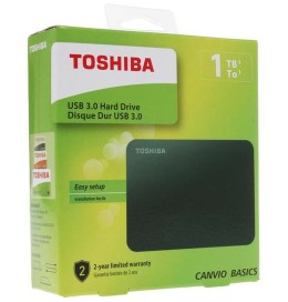 Разное Внешний диск Toshiba Canvio, USB 3.0, 1Тб, черный