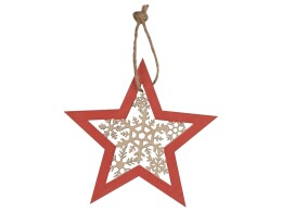 - Подвеска деревянная "Звездочка"