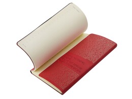 Bruno Visconti Ежедневник недатированный А5 «Bilbao», красный