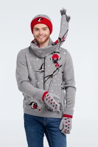 teplo Джемпер Birds and Berries