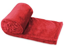 - Плед «Тедди», красный