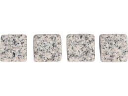 - Камни для виски «Gentleman» в бархатном мешочке, 4 шт, серый