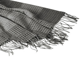 - Плед акриловый Gaufre, серый