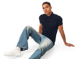 US Basic Рубашка поло "First 2.0" мужская, темно-синий