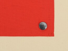 - Складная хлопковая сумка для шопинга Gross с карманом, красный