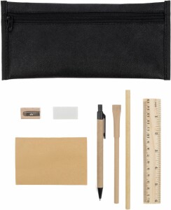 Разное Канцелярский набор Scribe, с блокнотом, черный