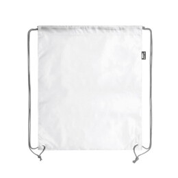 Happy gifts Рюкзак "Lambur", белый, 42x34 см, 100% полиэстер RPET