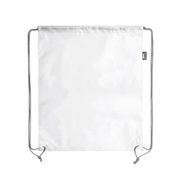 Happy gifts Рюкзак "Lambur", белый, 42x34 см, 100% полиэстер RPET