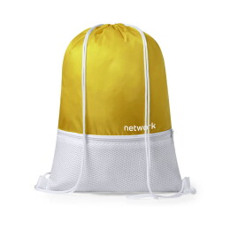 Happy gifts Рюкзак "Nabar", желтый, 43x31 см, 100% полиэстер 210D