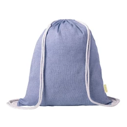 Happy gifts Рюкзак "Konim", синий, 42x38 см, 100% переработанный хлопок, 120 г/м2