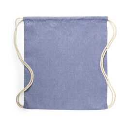 Happy gifts Рюкзак "Konim", синий, 42x38 см, 100% переработанный хлопок, 120 г/м2