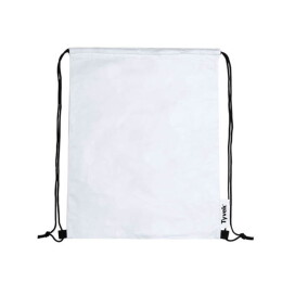 Happy gifts Рюкзак "Sandal", белый, 42x34 см, 100% полиэтилен (тайвек)
