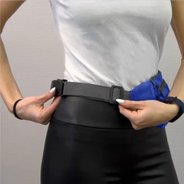 Happy gifts Сумка на пояс MENDEL, ярко-синий, 31x11,5 см, 100% полиэстер рипстоп