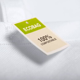 Happy gifts Сумка для покупок "Moltux", белый, 40x36 см, 100% пластик PLA