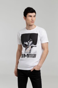 Author's Футболка «Меламед. Jim Morrison», белая