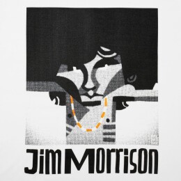 Author's Футболка «Меламед. Jim Morrison», белая