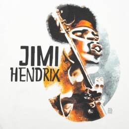 Author's Футболка «Меламед. Jimi Hendrix», белая