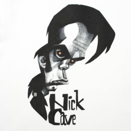 Author's Футболка «Меламед. Nick Cave», белая